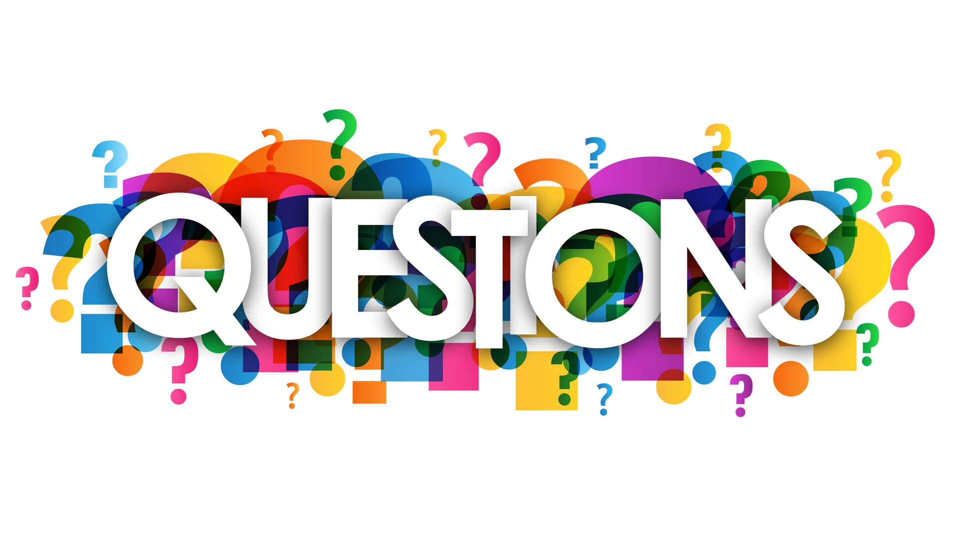 QUESTIONS? letters icon