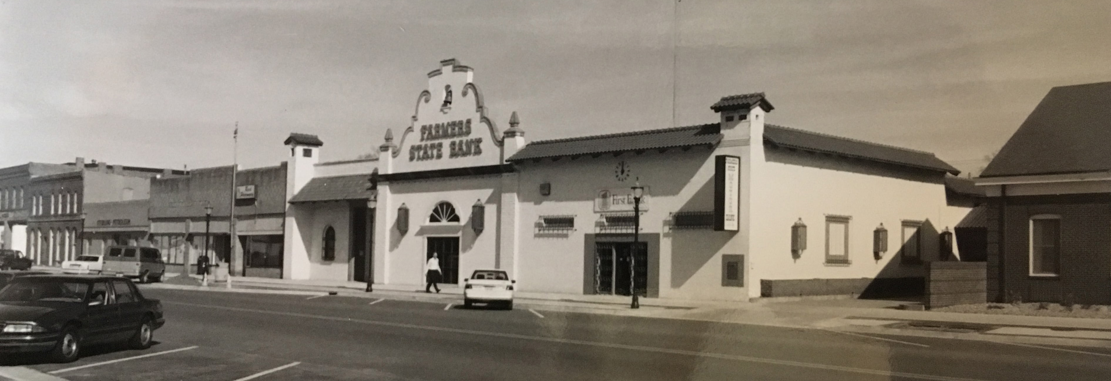 Original photo of First State Bank